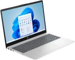 ⁦HP لابتوب بشاشة لمس 15.6 انش HD 15-fd0023dx ومعالج انتل كور i3-1215U وذاكرة RAM 8GB وSSD 256GB وبلوتوث وواي فاي وبطاقة رسومات انتل UHD وويندوز 11 هوم في وضع S، فضي طبيعي⁩ - الصورة ⁦6⁩