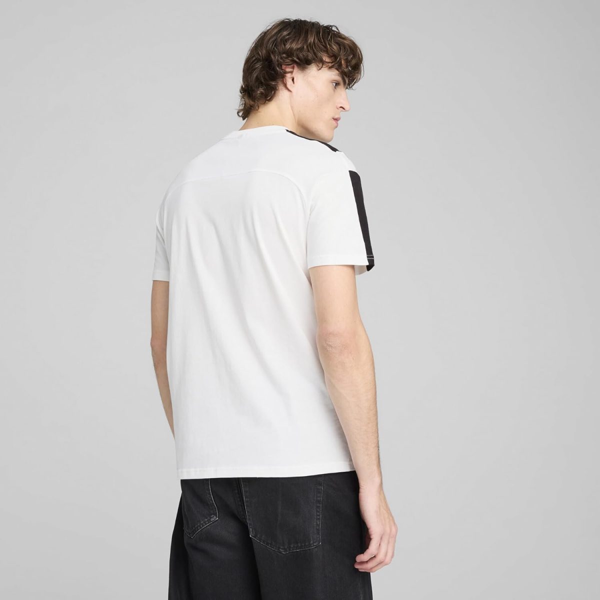 ⁦Puma Mens Ferrari Race MT7 Tee PUMA Men's Scuderia Ferrari HP Race MT7 T-Shirt M, White⁩ - الصورة ⁦6⁩