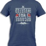 تي شيرت قطن للرجال مطبوع عليه عبارة «Because I Was Inverted | Aviation Geek | Maverick Fighter Pilot F-14 من فيلم Ay Cabron™