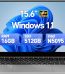احدث لابتوب ويندوز 11 15.6 انش، ذاكرة RAM 16GB، SSD 512GB، معالج انتل رباعي النواة (بحد اقصى 2.9GHz)، شاشة IPS FHD 1080p، كيبورد باضاءة خلفية، كاميرا ويب، ميني HDMI، واي فاي 5، بلوتوث، USB، فضي
