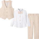 LOLANTA Boys Jungen-weste-hose-anzug-set Vest trousers suit