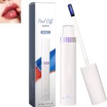 Peel Off Lip Liner, Matte Lip Stain, Natural Long Lasting, Transfer-Proof, Highly Pigmented,Red