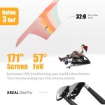 ⁦نظارة وان برو ايه ار مع شريحة X1 و3 DoF 171 انش 57° مجال رؤية 120Hz وبوز اوديو وسوني OLED و3 اوضاع تعتيم متوافقة مع بلاي ستيشن 5 ونينتندو سويتش 2 وايفون 16/15 وستيم ديك والكمبيوتر واندرويد وiOS من⁩ - الصورة ⁦3⁩