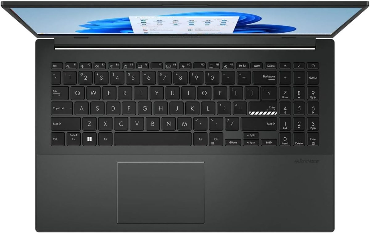 ⁦ASUS Vivobook Go 15.6" FHD Laptop, Intel i3-N305, 8GB RAM, 128GB Storage, Windows 11 Home in S Mode, Intel UHD Graphics, HDMI, USB, Black - E1504GA-WB31⁩ - الصورة ⁦6⁩