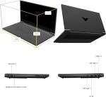 ⁦HP لابتوب العاب فيكتوس 15.6 انش FHD IPS 144Hz، AMD رايزن 5-8645HS، انفيديا جيفورس RTX 4050، واي فاي 6، كيبورد باضاءة خلفية، ويندوز 11 هوم، مع قاعدة ماوس (16GB RAM و1TB PCIe SSD)⁩ - الصورة ⁦7⁩