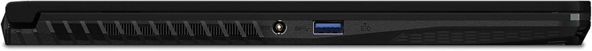 ⁦MSI لابتوب العاب GF63 رفيع 10SC-059UK FHD 60Hz 45% NTSC IPS-Level 15.6 انش (انتل i5-10300H، انفيديا جيفورس GTX1650 4GB، ذاكرة مستديمة 256GB PCIe جيل 3×4 SSD، 8GB RAM، واي فاي 6، 51 Whr) اسود⁩ - الصورة ⁦4⁩