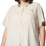 كولومبيا قميص تاميامي 2 باكمام قصيرة ومقاس كبير للنساء