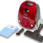 سامسونج مكنسة كهربائية بوعاء 1600 واط - احمر، SC4130