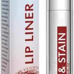 قلم تحديد شفاه قابل للازالة بلمسة نهائية غير لامعة ومقاوم للماء وعالي الصبغة (بني محمر)