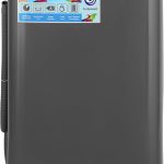 جيباس غسالة اوتوماتيك بالكامل - GFWM5800LCQ / تحميل علوي مجهزة بنابض كبير، وظيفة تجفيف الهواء، شاشة رقمية، تحكم تلقائي في اختلال التوازن / سعة 5 كجم، رمادي، ضمان لمدة عام