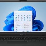 ASUS Vivobook Go 15.6" FHD Laptop, Intel i3-N305, 8GB RAM, 128GB Storage, Windows 11 Home in S Mode, Intel UHD Graphics, HDMI, USB, Black - E1504GA-WB31