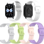 سوار سيليكون متوافق مع ساعة شاومي ريدمي 5 اكتيف/5 لايت للنساء، سوار بديل لساعة ريدمي 5 اكتيف/ 5 لايت، 4 قطع