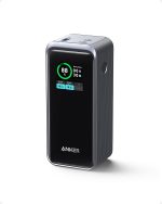 باور بانك برايم من انكر، شاحن محمول 20000mAh مع مخرج 200 واط، شاشة رقمية ذكية، 2 منفذ USB-C و1 منفذ USB-A متوافق مع ماك بوك برو/اير، ايفون 16/15/14، سامسونج، هواوي، ديل