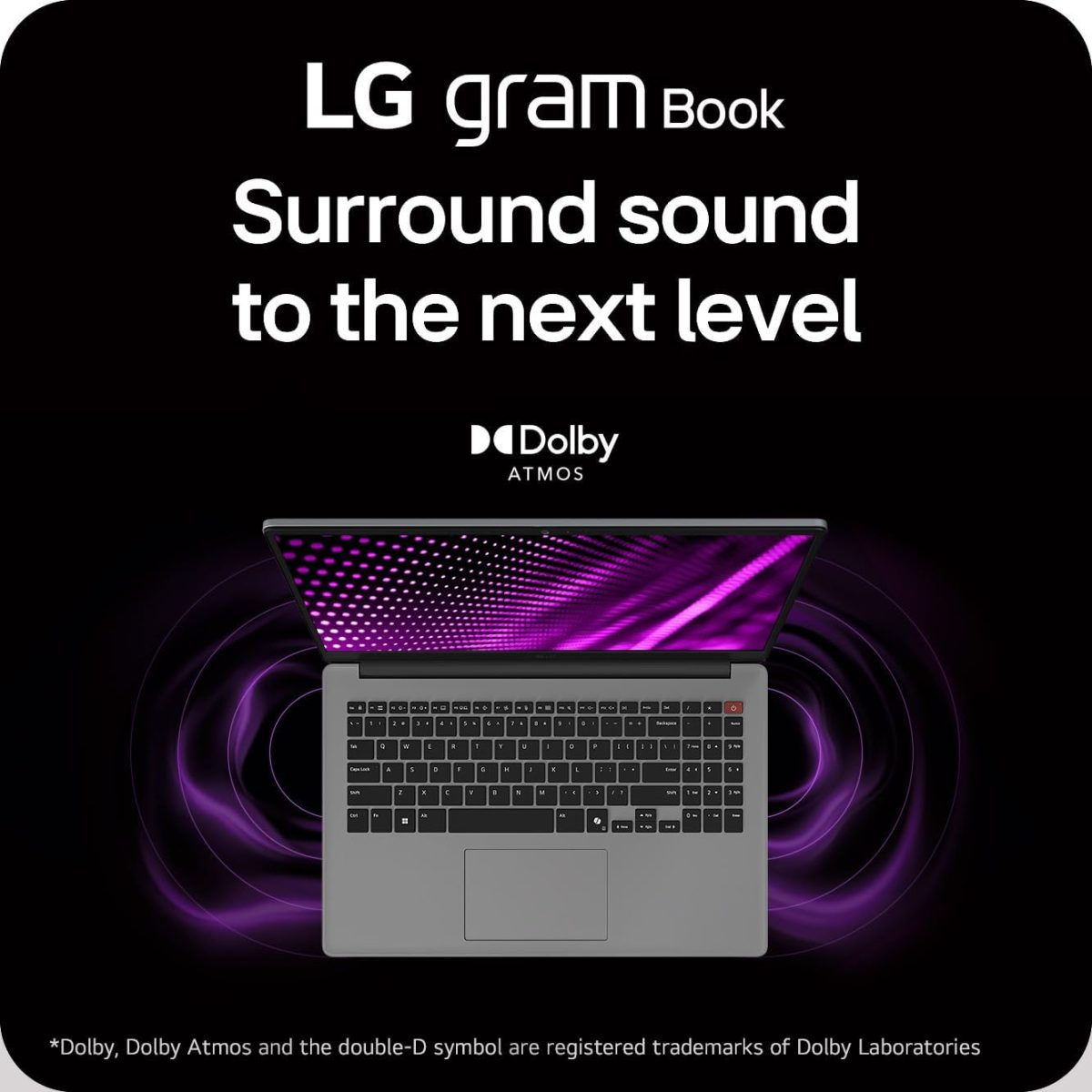 ⁦LG لابتوب جرام بوك خفيف الوزن 15 انش، معالج انتل كور i5-1334U، ويندوز 11 هوم، ذاكرة رام 8 جيجا، 256 جيجا اس اس دي - فضي تيتان⁩ - الصورة ⁦7⁩