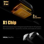 ⁦نظارة وان برو ايه ار مع شريحة X1 و3 DoF 171 انش 57° مجال رؤية 120Hz وبوز اوديو وسوني OLED و3 اوضاع تعتيم متوافقة مع بلاي ستيشن 5 ونينتندو سويتش 2 وايفون 16/15 وستيم ديك والكمبيوتر واندرويد وiOS من⁩ - الصورة ⁦2⁩