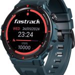فاست تراك ساعة ذكية اكستريم برو بشاشة اموليد 1.4 انش بدقة 466 × 466 بكسل | مكالمات بلوتوث أحادية المزامنة | مساعد صوتي بالذكاء الاصطناعي | اكثر من 100 وضع رياضي وواجهة ساعة | بطارية تصل الى 5 ايام |
