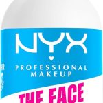 نيكس مكياج المحترفين | ذا فايس جلو – سبراي تثبيت المكياج، يمنح ثباتًا حتى 24 ساعة، خفيف الوزن، مقاوم للانتقال والماء – 60 مل