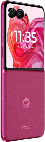 ⁦موتورولا رازر 50 الترا 5G، ذاكرة RAM 12GB+12GB، روم 512GB، سناب دراجون 8s الجيل الثالث، شاشة 6.9 + 4 انش، توربو باور 45 واط، اندرويد 14، زهري فاقع⁩ - الصورة ⁦2⁩