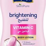 باراشوت لوشن للجسم بفيتامين سي من سكين بيور | واقي من الشمس فوق البنفسجية فئة A وB | مزيج من فيتامين C وزيت جوز الهند البكر لتفتيح البشرة | ترطيب 72 ساعة | للبشرة شديدة الجفاف | 400 مل