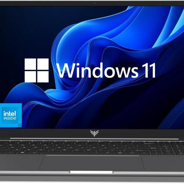 لابتوب كايجر 2025 بمعالج انتل رباعي النواة (حتى 3.6GHz)، 16GB DDR4 512GB SSD ويندوز 11، 15.6 انش IPS 1080P، هيكل معدني، USB3.2