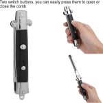 كيرسوريس مشط سويتش بليد قابل للطي من الستانلس ستيل للرجال | اداة احترافية لتصفيف اللحية والشعر