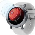 واقي شاشة من الزجاج المقوى بدرجة صلابة 9 من زويك [3 قطع] لساعة سي ام اف باي نوثينج برو 2، غطاء واقي رفيع للغاية بدرجة صلابة 9، ملحقات زجاجية لساعة نوثينج ووتش برو 2