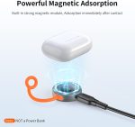 ⁦ميكدودو شاحن مغناطيسي لساعة ابل [منفذ USB-C ولايتنينج]، شاحن لاسلكي محمول لساعة اي ووتش سريع الشحن يناسب سلسلة ساعات ابل 10/9/8/7/6/5/4/3/2/1/SE/SE2/UItra 2/Ultra⁩ - الصورة ⁦4⁩