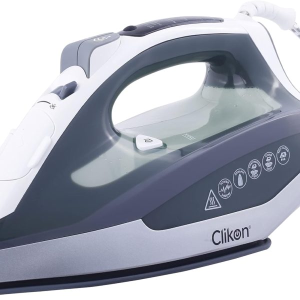 كليكون مكواة بخار ، رمادي ، CK4117