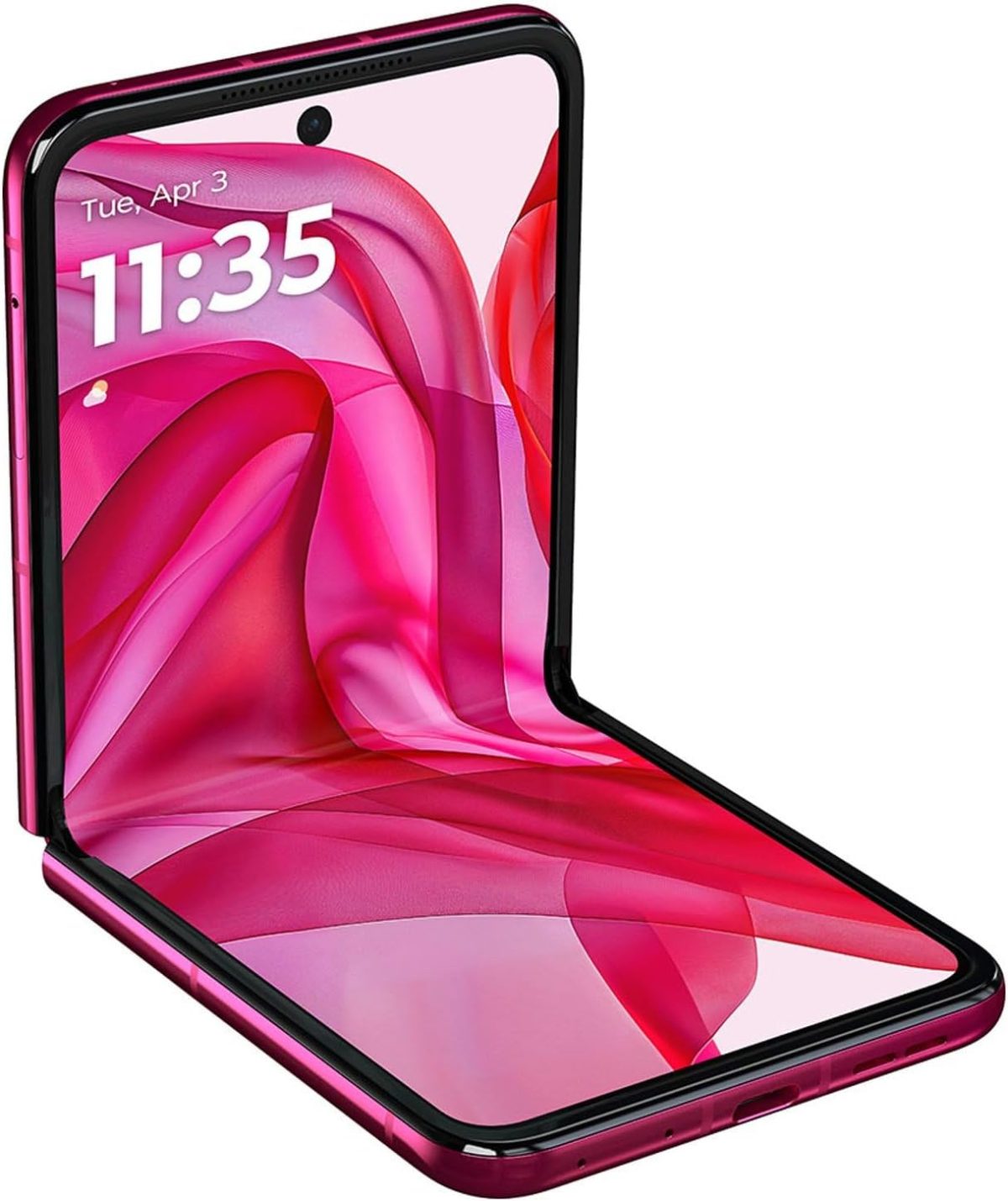 ⁦موتورولا رازر 50 الترا 5G، ذاكرة RAM 12GB+12GB، روم 512GB، سناب دراجون 8s الجيل الثالث، شاشة 6.9 + 4 انش، توربو باور 45 واط، اندرويد 14، زهري فاقع⁩ - الصورة ⁦6⁩