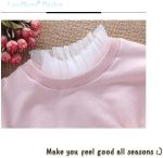 ⁦NALACAL Fake Collar, Detachable Half Shirt Blouse False Collar Floral Lace Hollow Stand Top Elegant For Women Girls, Versatile to Match for Sweater, T-Shirt, Blouse, Dress, Jacket, Uniforms and More.⁩ - الصورة ⁦5⁩