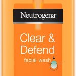 نيوتريجينا غسول الوجه كلير اند ديفيند 200 مل | مع حمض الساليسيليك للبشرة المعرضة للبقع خال من الزيوت