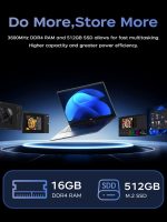 ⁦AOC لابتوب 2025 بمعالج انتل رباعي النواة توين ليك N150 (حتى 3.6GHz) 16GB DDR4 512GB SSD 15.6 انش FHD ويندوز 11 برو، هيكل معدني، نوع C⁩ - الصورة ⁦5⁩