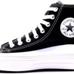 حذاء رياضي نسائي Converse Move Platform Hi Black/White