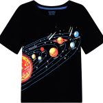 تي شيرت صيفي قصير بتصميم ديناصور صيفي للاولاد من سمازيرو، ملابس قطنية للاولاد من سن 3-8 سنوات