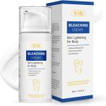 دبليو ام كيه كريم تفتيح البشرة للمناطق الحميمة - مزيل البقع الداكنة بفيتامين سي لتحت الابطين والركبتين والمرفقين وخط البكيني