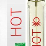 عطر هوت من بينيتون للنساء - او دو تويلت، 100 مل