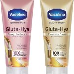 فازلين لوشن جلوتا-هيا فلوليس جلو، 200 مل + جلوتا-هيا ديوي راديانس، 200 مل