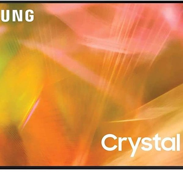 سامسونج تلفزيون سمارت 50 بوصة فئة كريستال 8 سلسلة 4K UHD HDR UA50AU8000UXZN، موديل 2021، اسود