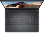 ⁦ديل لابتوب العاب G15 5530 بشاشة FHD 15.6 انش 120Hz ومعالج انتل 10 كور i5-13450HX (افضل من i7-12650H) وذاكرة RAM 16GB وSSD سعة 1TB وبطاقة عرض مرئي جيفورس RTX 3050 باضاءة خلفية USB-C وويندوز 11، اسود⁩ - الصورة ⁦4⁩