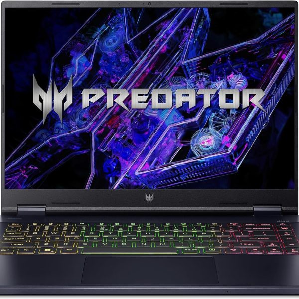 ايسر لابتوب بريداتور هيليوس نيو 14 | 14.5 انش QHD+ 2560×1600 120Hz كومفي فيو | فتح تجارب الذكاء الاصطناعي | معالج انتل كور الترا 7 155H | انفيديا جيفورس RTX 4070 | 16GB LPDDR5X | 1TB SSD