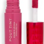 ملون شفاه خفيف الوزن من ريفوليوشن بيوتي لندن، لون قابل للبناء، تركيبة مرطبة مع لمسة نهائية لامعة للبقع، ماد اباوت موف، 3 مل