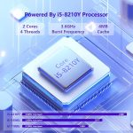 ⁦لابتوب اومنيكا i5 2025 بشاشة 16 انش بتردد 3.60GHz وذاكرة RAM 16GB وSSD 512GB FHD 1920×1200 وزاوية مفتوحة 180 درجة وكيبورد باضاءة خلفية للعمل والطلاب⁩ - الصورة ⁦2⁩