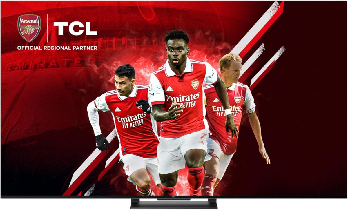 ⁦TCL تلفزيون ذكي 75 بوصة 4K QLED HDR UHD جيم ماستر 2.0 دولبي فيجن اي كيو اتموس HDR 1000 وحدة مضيئة في البكسل اي ماكس محسن 144HZ VRR 75C745 - ضمان لمدة عام (موديل 2023)⁩ - الصورة ⁦2⁩