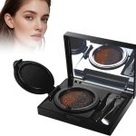 مكياج حواجب مقاوم للماء بلونين، مكياج حواجب متين، مع ادوات حواجب ومرآة، لون حواجب متعدد الاغراض، غير لامع، نتائج فورية، مقاوم للتلطخ يدوم طويلا، طبيعي