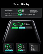 ⁦باور بانك برايم من انكر، شاحن محمول 20000mAh مع مخرج 200 واط، شاشة رقمية ذكية، 2 منفذ USB-C و1 منفذ USB-A متوافق مع ماك بوك برو/اير، ايفون 16/15/14، سامسونج، هواوي، ديل⁩ - الصورة ⁦6⁩