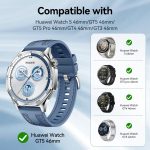 ⁦تي تيرسيلي سوار 22 ملم لساعة هواوي GT5 46 ملم/ GT5 برو 46 ملم/ GT4 46 ملم/ GT3 46 ملم، سوار بديل معدني من الستانلس ستيل لهواوي⁩ - الصورة ⁦2⁩