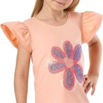 ار اند بي طقم ملابس بطبعة ميكي ماوس للبنات 125-0927KG202-1