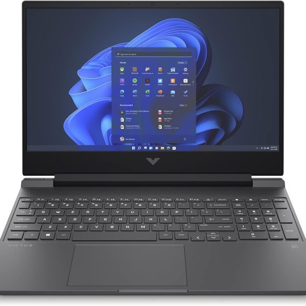 HP لابتوب العاب فيكتوس 15-fb0028ne بشاشة FHD مقاس 15.6 انش ومعالج AMD رايزن 7 وذاكرة RAM 16GB وSSD 512GB وبطاقة رسومات انفيديا جيفورس RTX 3050 Ti وويندوز 11 هوم وكيبورد انجليزي وعربي، فضي ميكا