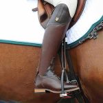 ⁦حذاء نايت لركوب الخيل للرجال من لنلا (34-48)، حذاء برقبة عالية للركبة لركوب الخيل وسحاب خلفي ومقدمة مدببة، للجنسين + مقاوم للانزلاق، كعب متوسط (3-5 سم)، للخريف، 39، اسود⁩ - الصورة ⁦7⁩