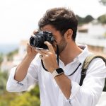 ⁦يو بيك اساور قابلة للتمدد متوافقة مع سوار ساعة ابل 40 ملم 38 ملم 41 ملم 42 ملم 44 ملم 45 ملم 46 ملم 49 ملم للنساء والرجال، اساور رياضية مرنة مقاومة للماء لساعة اي ووتش سلسلة 10 9 8 7 6 5 4 3 SE الترا⁩ - الصورة ⁦6⁩